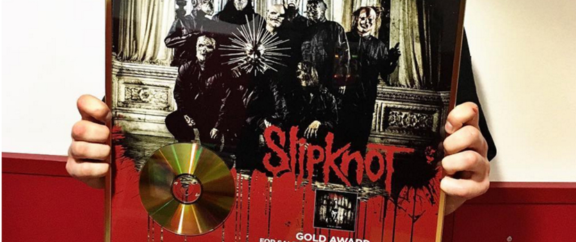 Slipknot's ".5: The Gray Chapter" Goes Gold