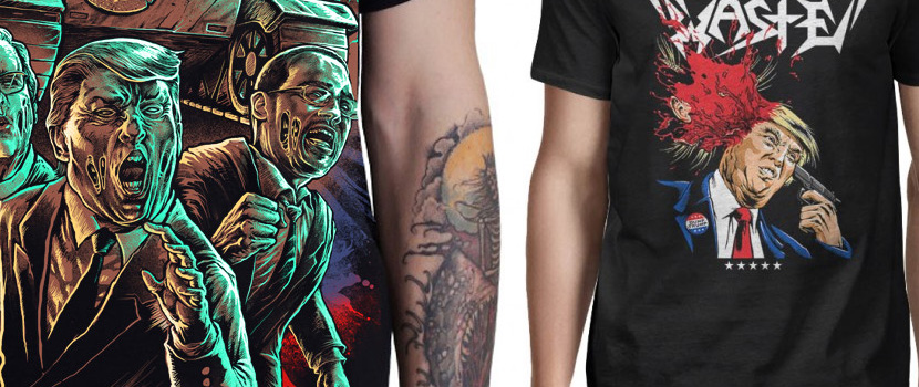 All Shall Perish & Municipal Waste Set Their Sights On Donald Trump With New Shirts