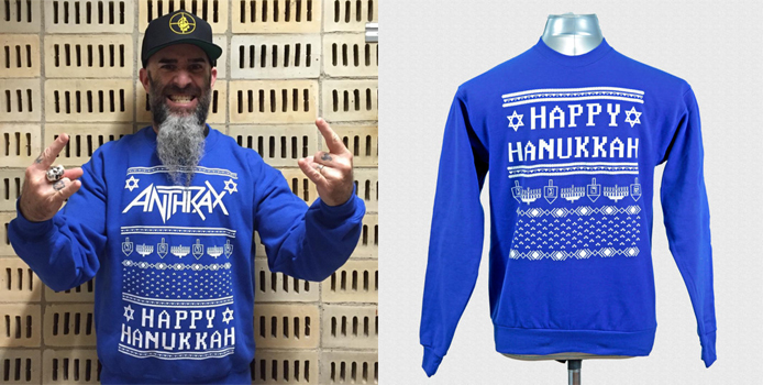 Anthrax Hit With $1 Million Lawsuit Over Ugly Hanukkah Sweater