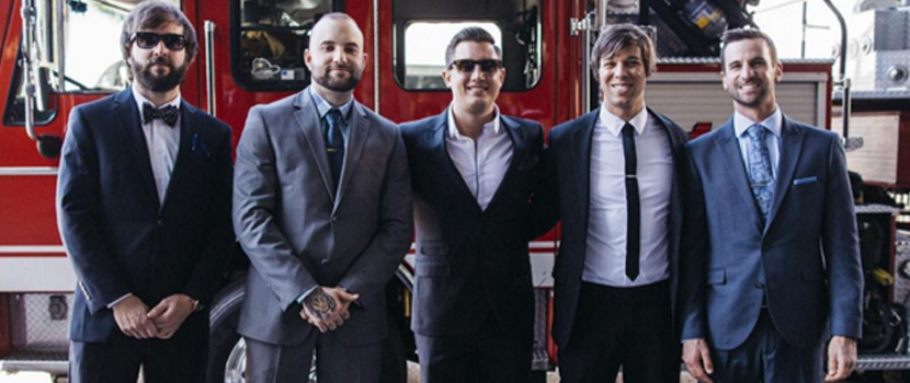 August Burns Red Arrived At The Grammys In A Fire Truck