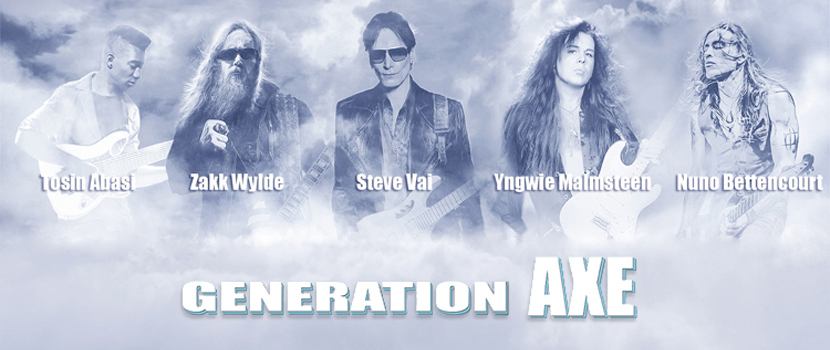 Footage From First 'Generation Axe' (Zakk Wylde, Steve Vai, Etc.) Show Available
