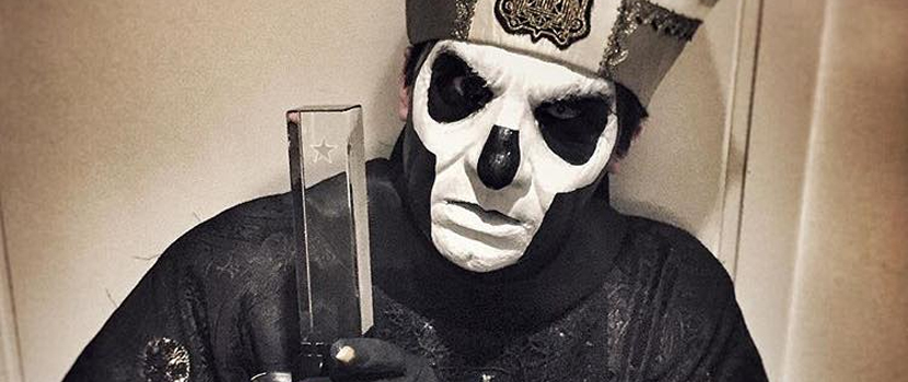 Watch Ghost Win Swedish Grammi Award, Perform "He Is" At Awards Ceremony