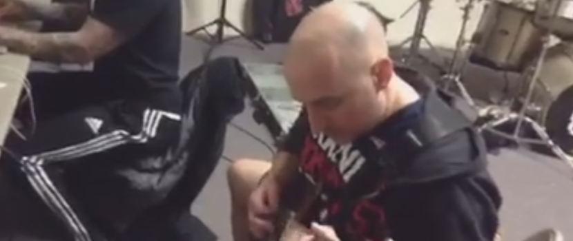 All That Remains Demoing New Songs, Share Video Of Heavy New Riff