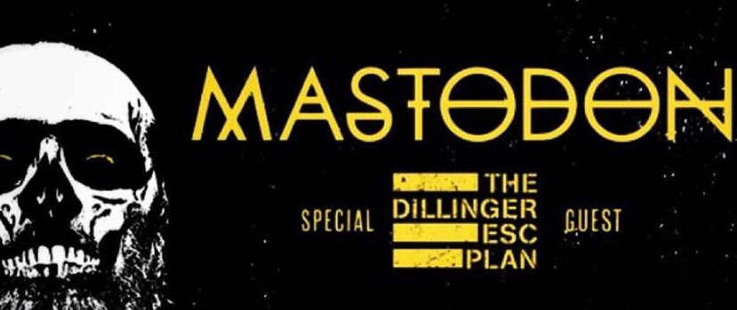 Mastodon & The Dillinger Escape Plan Announce May Show