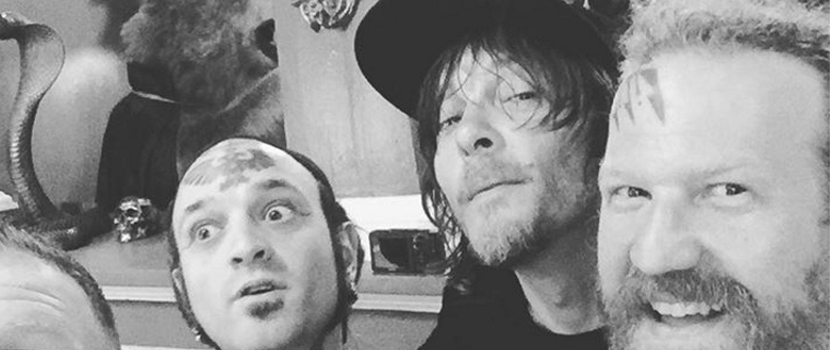 Watch Mastodon's Brent Hinds & The Walking Dead's Norman Reedus Get Lemmy Tattoos