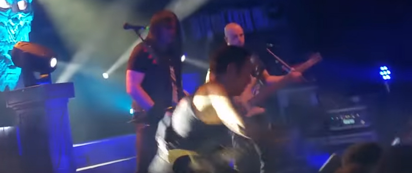 Watch Trivium's Matt Heafy Jump Offstage To Save A Crowdsurfer At Bristol, UK Show