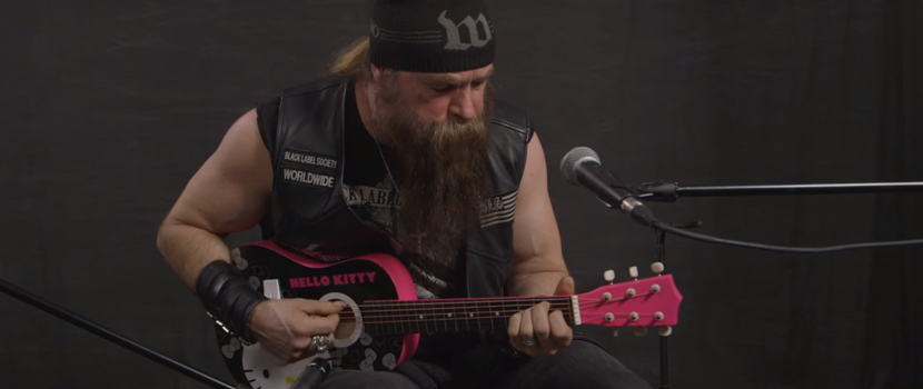 Zakk Wylde Performs New Song "Autumn Changes" On Hello Kitty Guitar