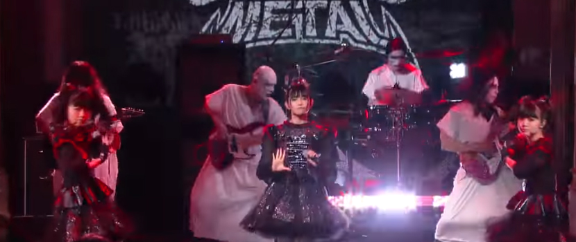 Babymetal Perform On 'The Late Show With Stephen Colbert'
