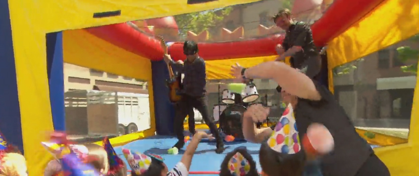 The Eagles Of Death Metal Get Into The Bouncy House Business On 'Conan'