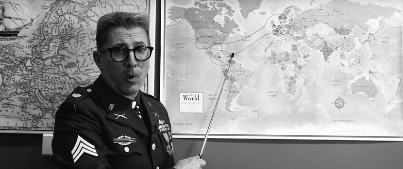 Maynard James Keenan Returns As 'Major Douche' In New Puscifer Video
