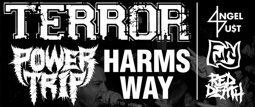 Terror, Power Trip, Harm's Way, Angel Du$t, Etc. Announce Summer Tour