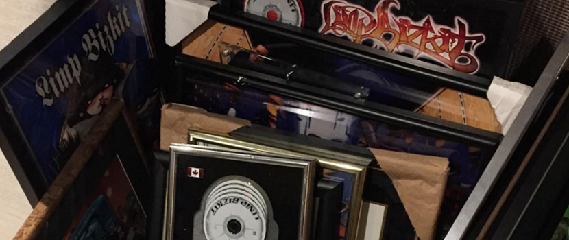 Limp Bizkit's Wes Borland Selling His Gold & Platinum Records, Grammy Nomination Medal, Etc.