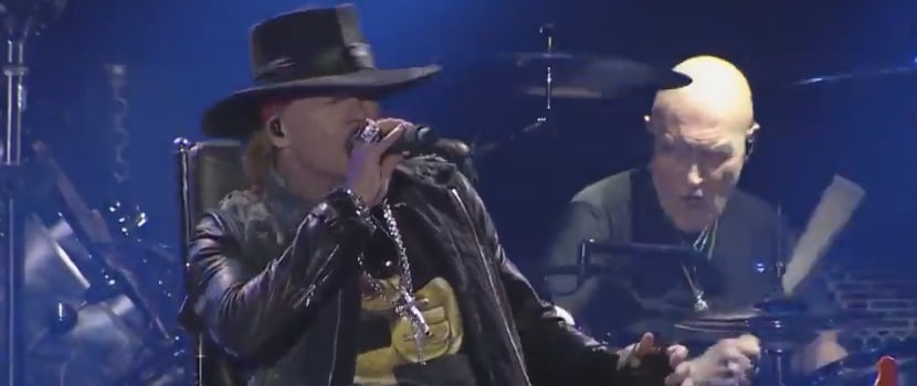 Watch Footage Of AC/DC Performing First Show With Guns N' Roses' Axl Rose