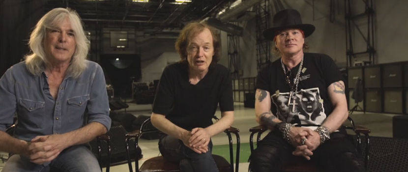 Axl Rose Discusses Taking Over For Brian Johnson In AC/DC In New Video/Interview