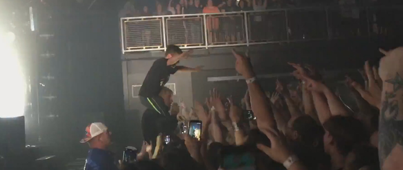 Deftones' Chino Moreno Gives Young Fan A Memorable Concert Experience