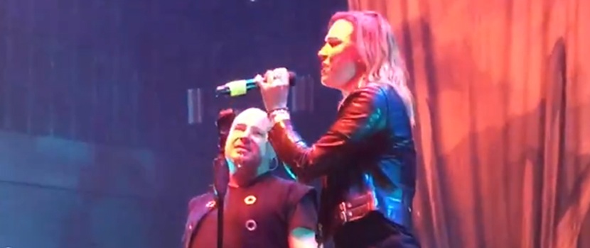 Disturbed Joined Onstage By Breaking Benjamin, Halestorm, Etc. Members At 'Download Festival'