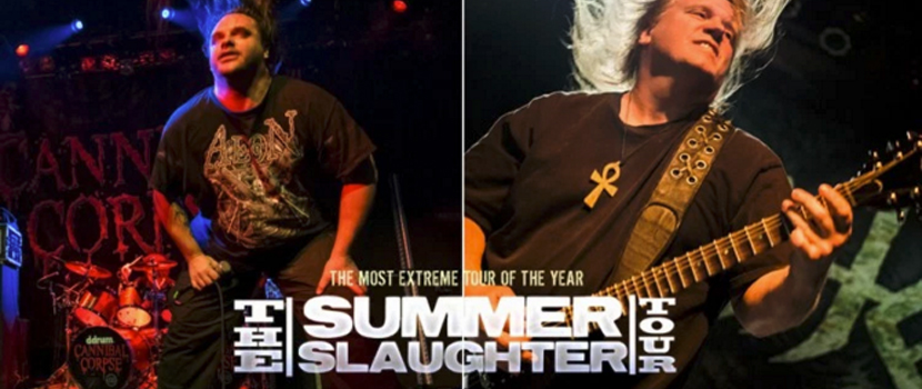 2016 'Summer Slaughter Tour' Lineup Announced, Cannibal Corpse, Nile, Etc. Confirmed (Updated)