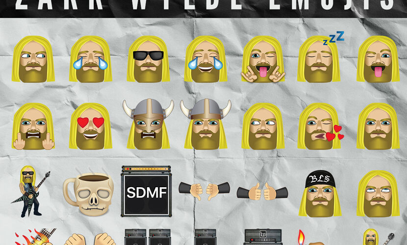 Zakk Wylde Emojis Now Available