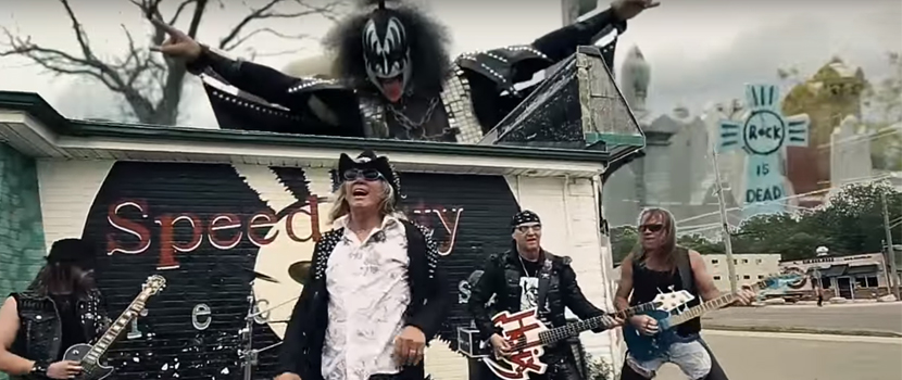 Helix May Have Made The Ultimate Dad Rock Video For "(Gene Simmons) Says Rock Is Dead"