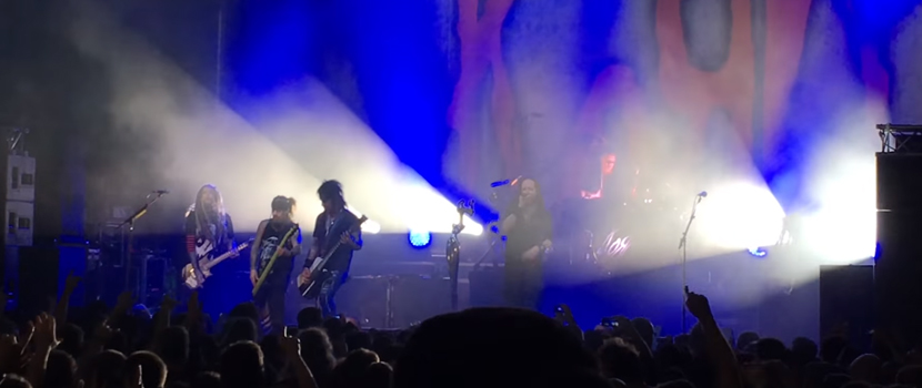 Korn Joined Onstage By Nikki Sixx In Switzerland