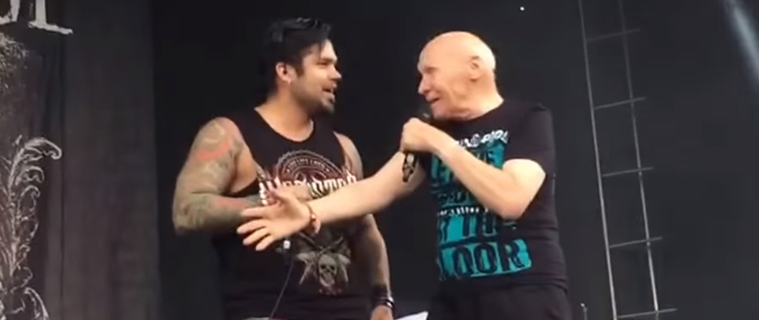 More Footage Of Drowning Pool Playing "Bodies" With 82-Year-Old Fan Available