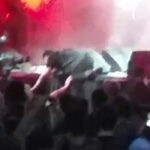 Watch Marilyn Manson Roll Offstage In Bristow, VA
