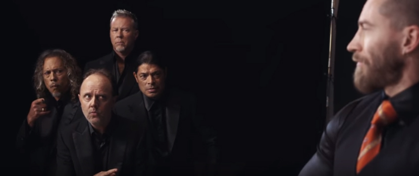 Metallica Release Series Of Comedic Shorts For Brioni Menswear Campaign