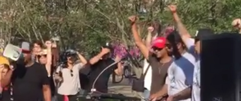 Watch Prophets Of Rage Perform Without Instruments In Cleveland