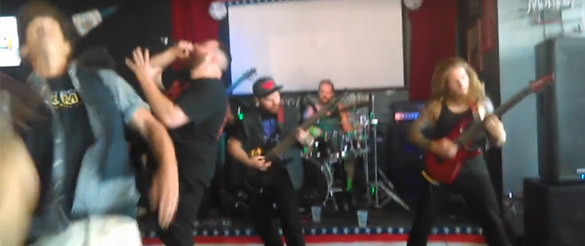 Elderly Rocker Gets Knocked Out In Deathcore Mosh Pit