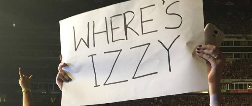 Woman Alleges Guns N' Roses Had Security Tear Up Her "Where's Izzy" Sign At Nashville Show