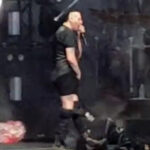 Marilyn Manson Botches A Snot Rocket, Drops Pants & Towels Off His Crotch In Bristow, VA