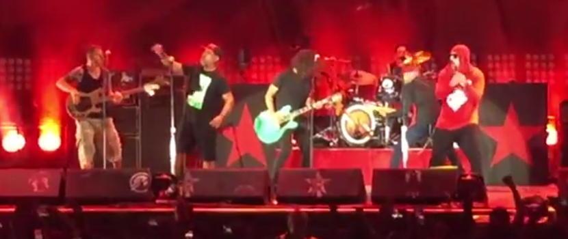 Watch Foo Fighters' Dave Grohl Join Prophets Of Rage Onstage In Toronto