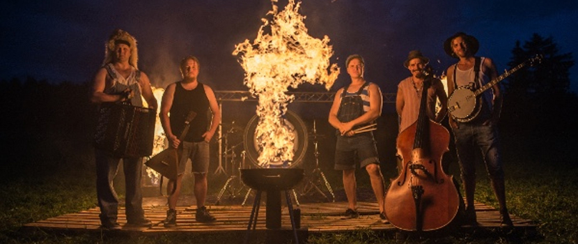 Steve'n'Seagulls Stream Their Bluegrass Cover Of Guns N' Roses "November Rain"