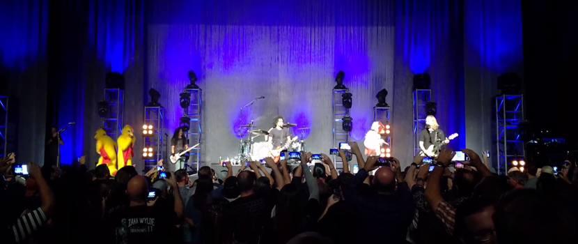 Alice In Chains Invite Fan To Play Drums Onstage, Get Swarmed By 'Roosters'