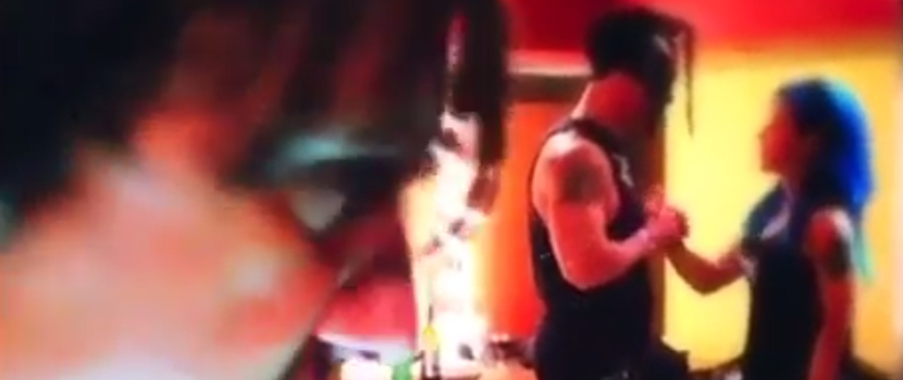 Doyle & Arch Enemy's Alissa White-Gluz Fall Victim To Gojira's 'Evil' Drummer In New Video