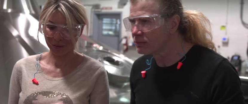 Watch Megadeth's Dave Mustaine Oversee The Band's 'À Tout le Monde' Beer Being Made