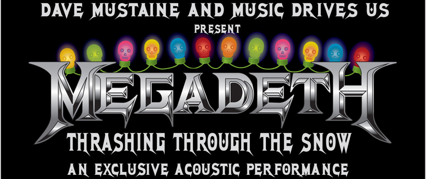 Megadeth's Dave Mustaine To Play Special Holiday Acoustic Set