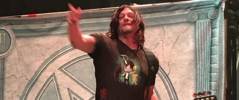 Norman Reedus Of 'The Walking Dead' Joins Anthrax Onstage In Atlanta, GA