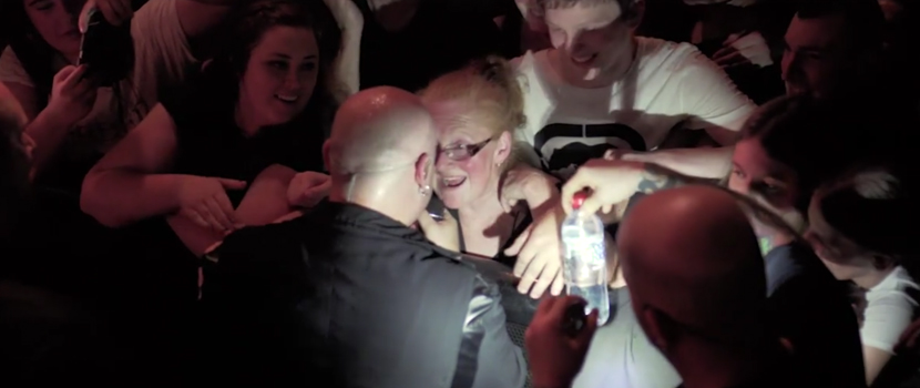 Disturbed's David Draiman Shares A Moment With Older Fan At Live Show