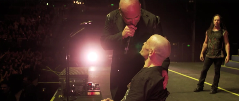 Watch Disturbed Bring Physically Disabled Fan Onstage To Watch Their Set