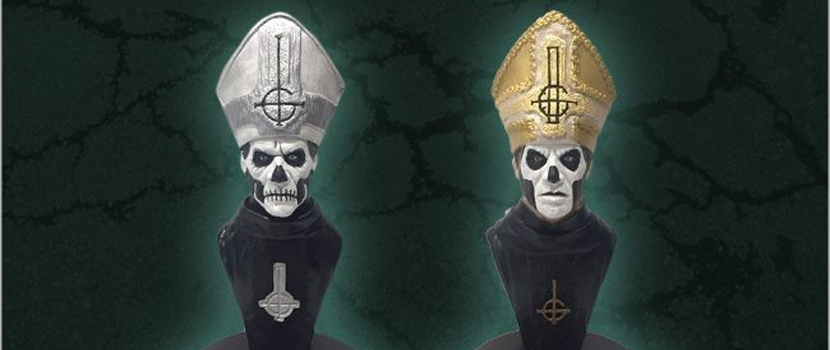 Ghost Selling Limited Edition Papa Emeritus Busts