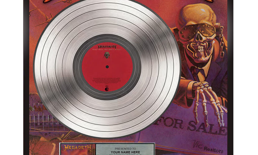 Megadeth Release Limited Edition 30th Anniversary Plaque For "Peace Sells... But Who's Buying"