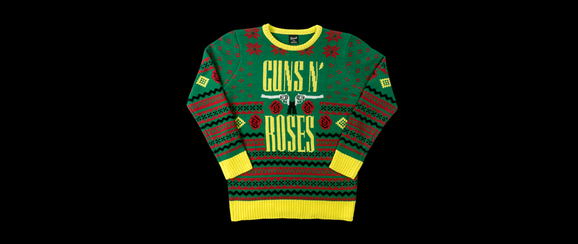 Guns N' Roses' Ugly Holiday Sweater Lives Up To Its Name