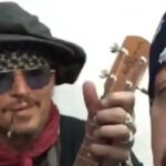 Here's Johnny Depp & Members Of Korn Paying Tribute To 'Nacho Libre'