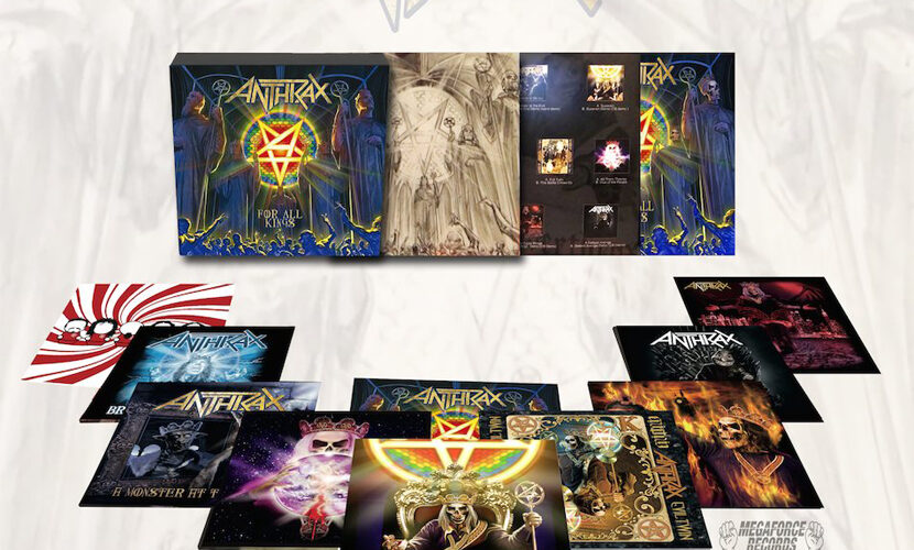 Anthrax Announce "For All Kings" Vinyl Box Set, Cover Kansas & The White Stripes