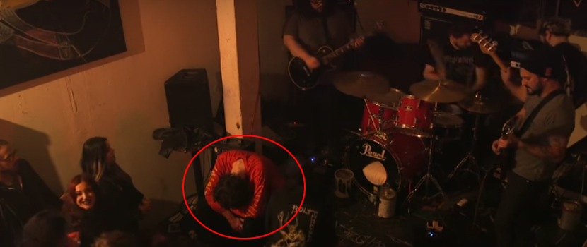 Watch A Man Sleep Onstage Through A Doom Band's Entire Set in Brooklyn, NY