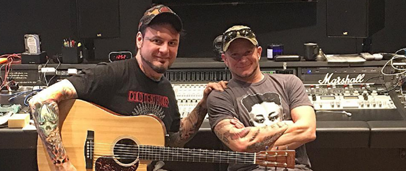 All That Remains' Phil Labonte Spotted In The Studio With Five Finger Death Punch Guitarist