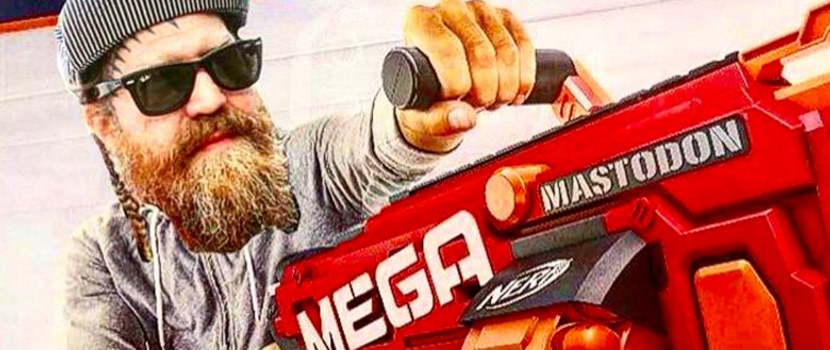 If Only This Mastodon & Nerf Pairing Were Real
