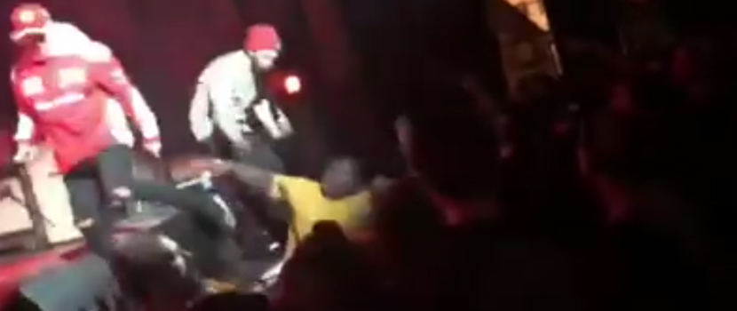 Attila Brawl With Security At Milwaukee, WI Show