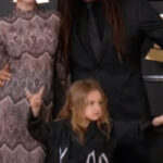 Here's Korn Guitarist James "Munky" Shaffer's Son Throwing The Horns At The Grammys